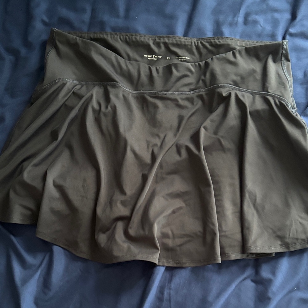 Navy Blue Athletic Skort